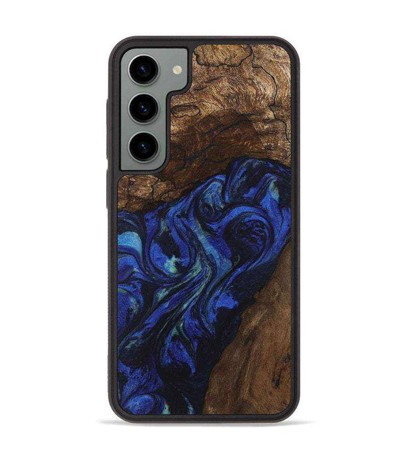 Galaxy S23 Plus Wood Phone Case - Zion (Blue, 746698)