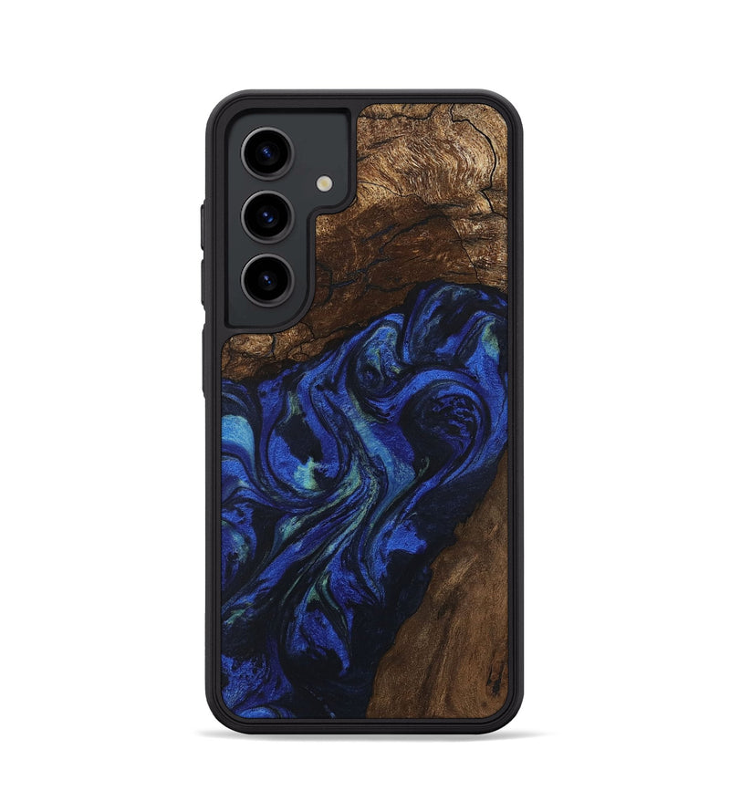 Galaxy S24 Wood Phone Case - Zion (Blue, 746698)