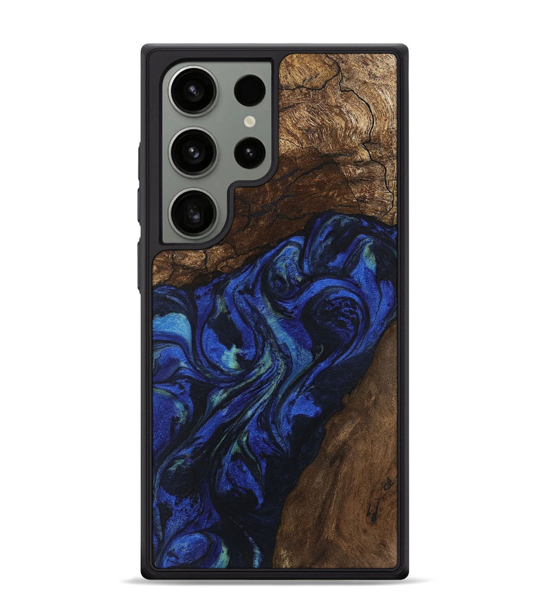 Galaxy S24 Ultra Wood Phone Case - Zion (Blue, 746698)