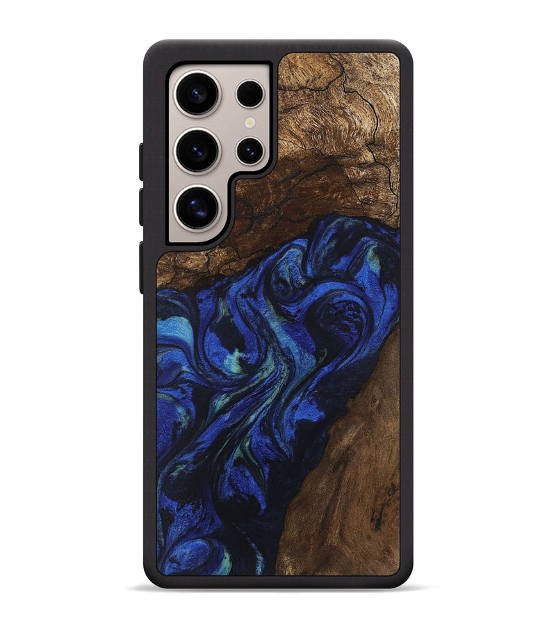 Galaxy S25 Ultra Wood Phone Case - Zion (Blue, 746698)