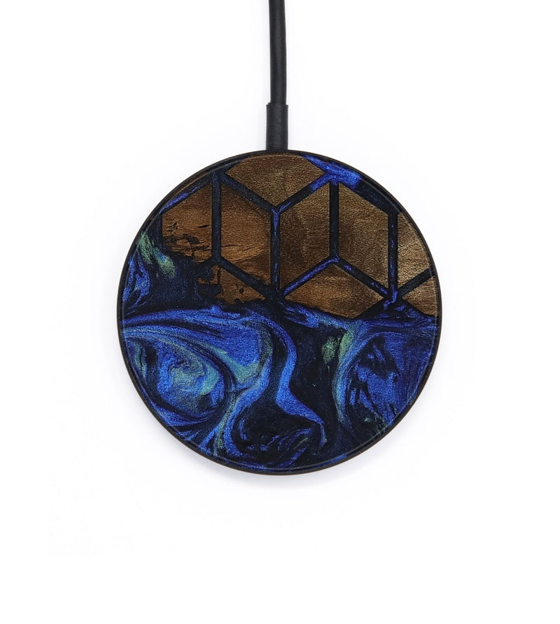 Circle Wood Wireless Charger - Truett (Pattern, 746699)