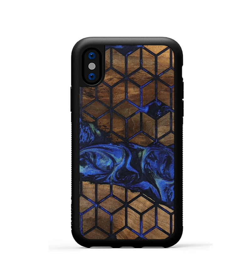 iPhone Xs Wood Phone Case - Truett (Pattern, 746699)