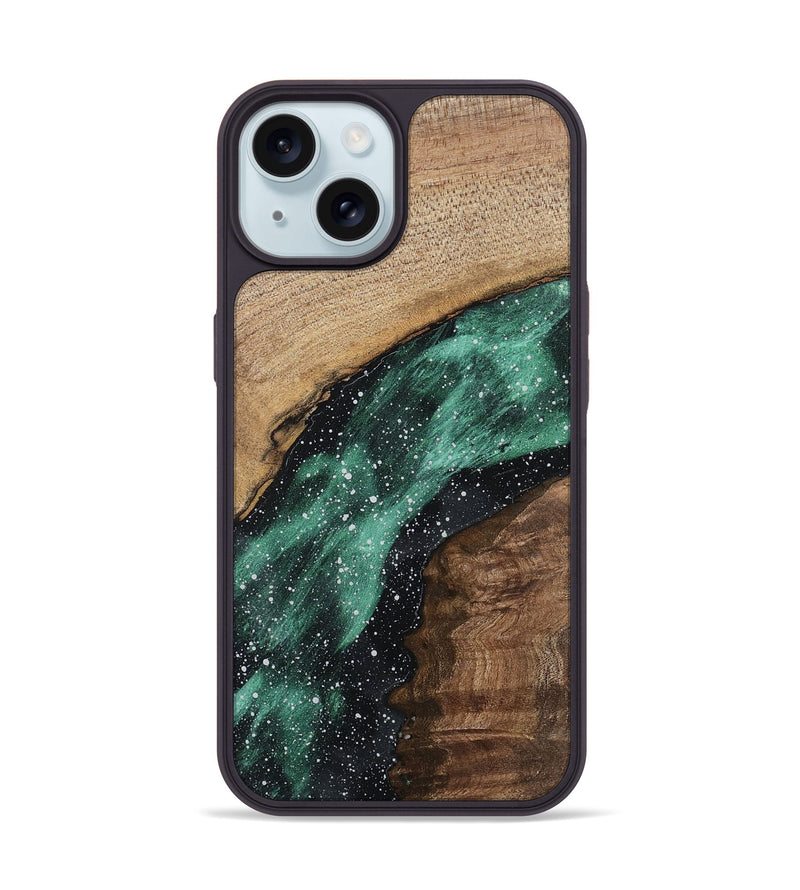 iPhone 15 Wood Phone Case - Lauryn (Cosmos, 746700)