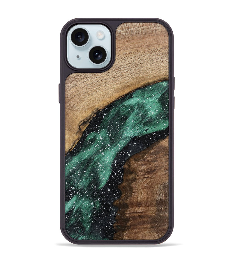 iPhone 15 Plus Wood Phone Case - Lauryn (Cosmos, 746700)