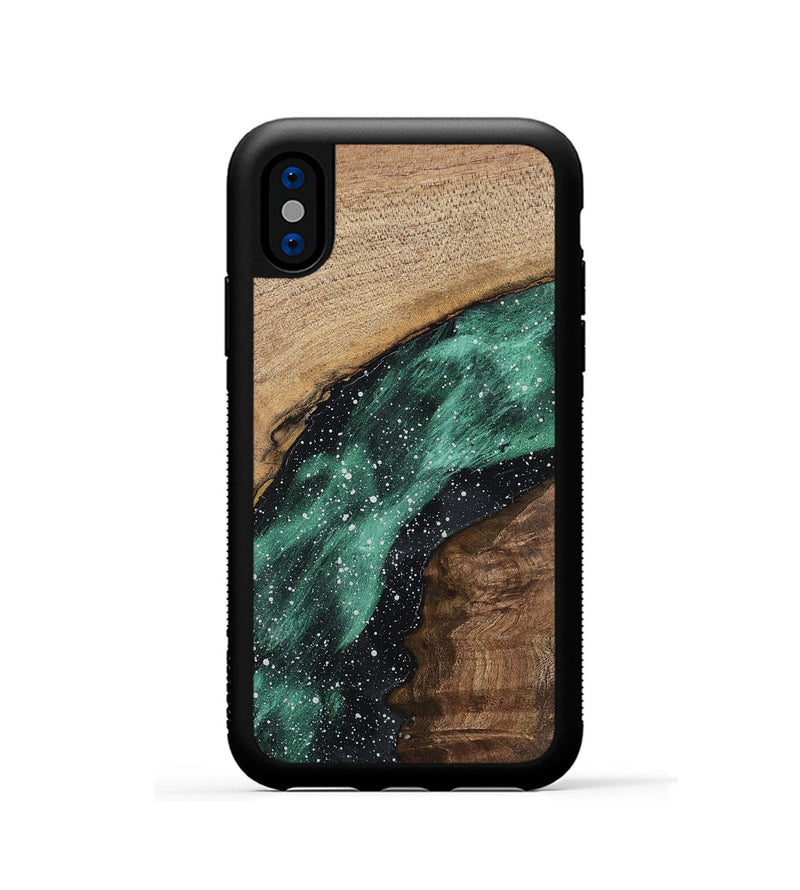 iPhone Xs Wood Phone Case - Lauryn (Cosmos, 746700)