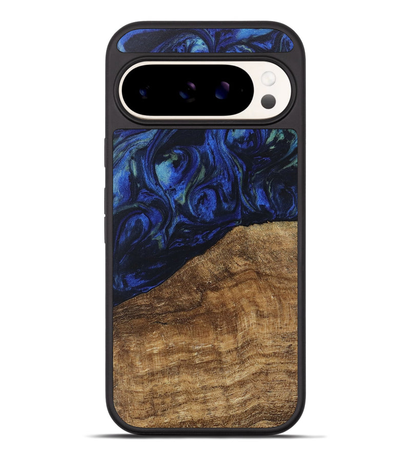 Pixel 9 Pro XL Wood Phone Case - Wheeler (Blue, 746702)