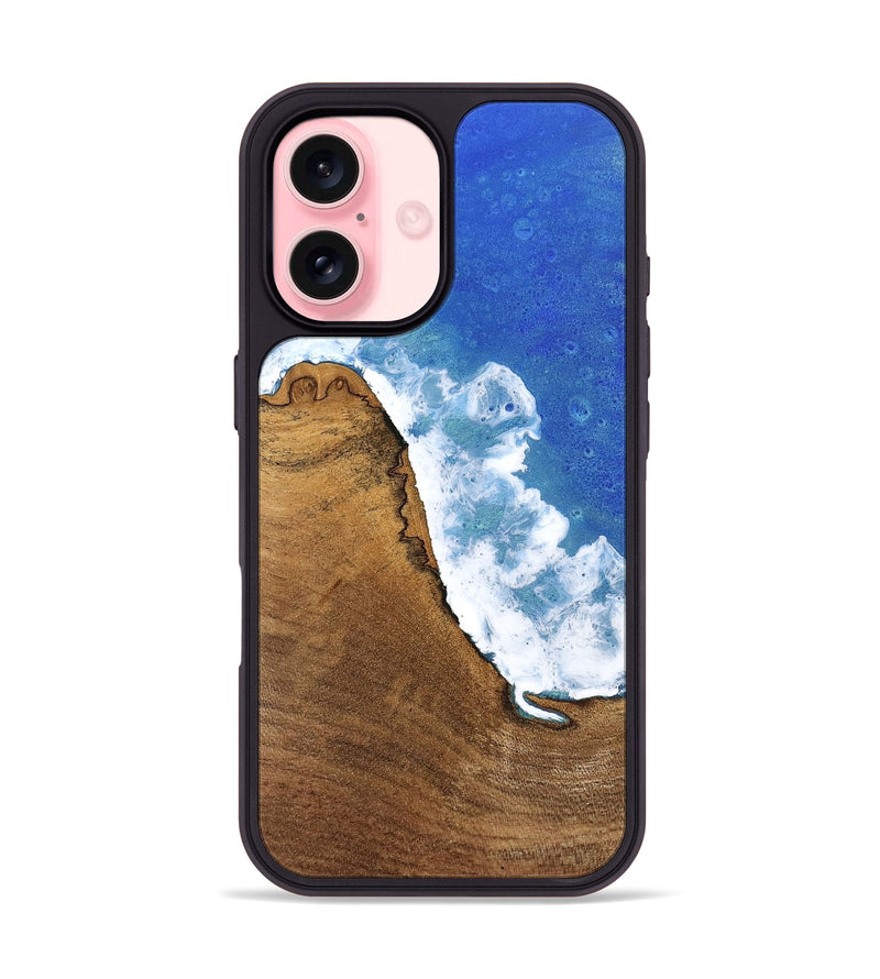 iPhone 16 Wood Phone Case - Clara (Coastal, 746707)