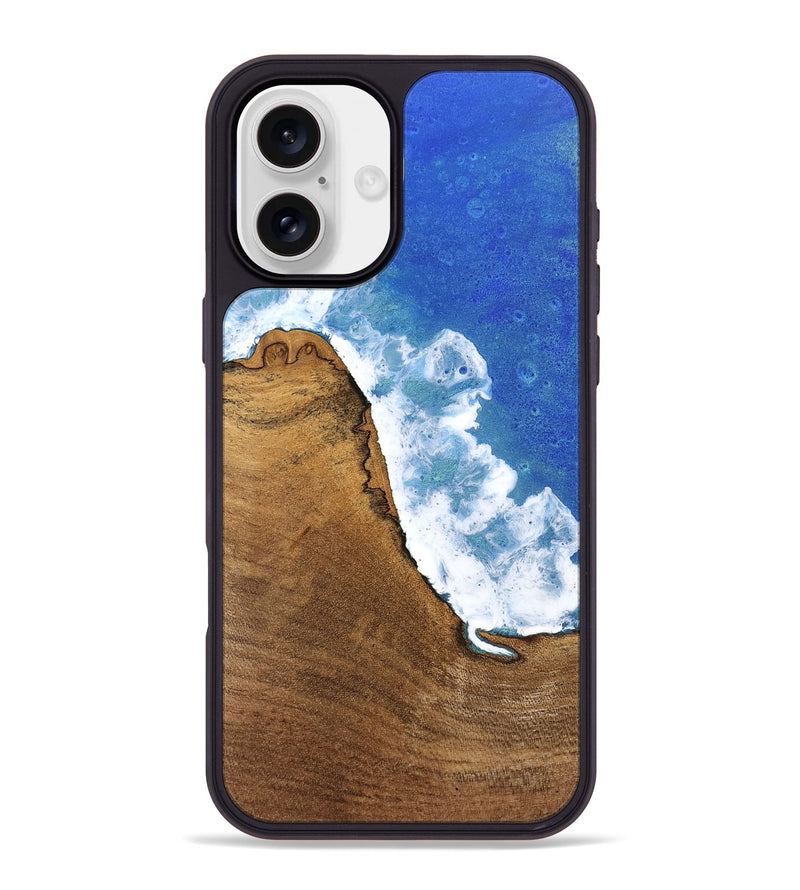 iPhone 16 Plus Wood Phone Case - Clara (Coastal, 746707)