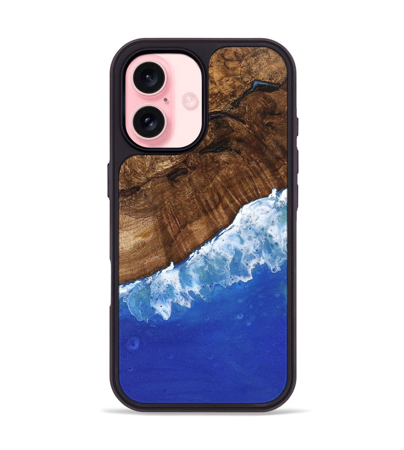 iPhone 16 Wood Phone Case - Donald (Coastal, 746709)