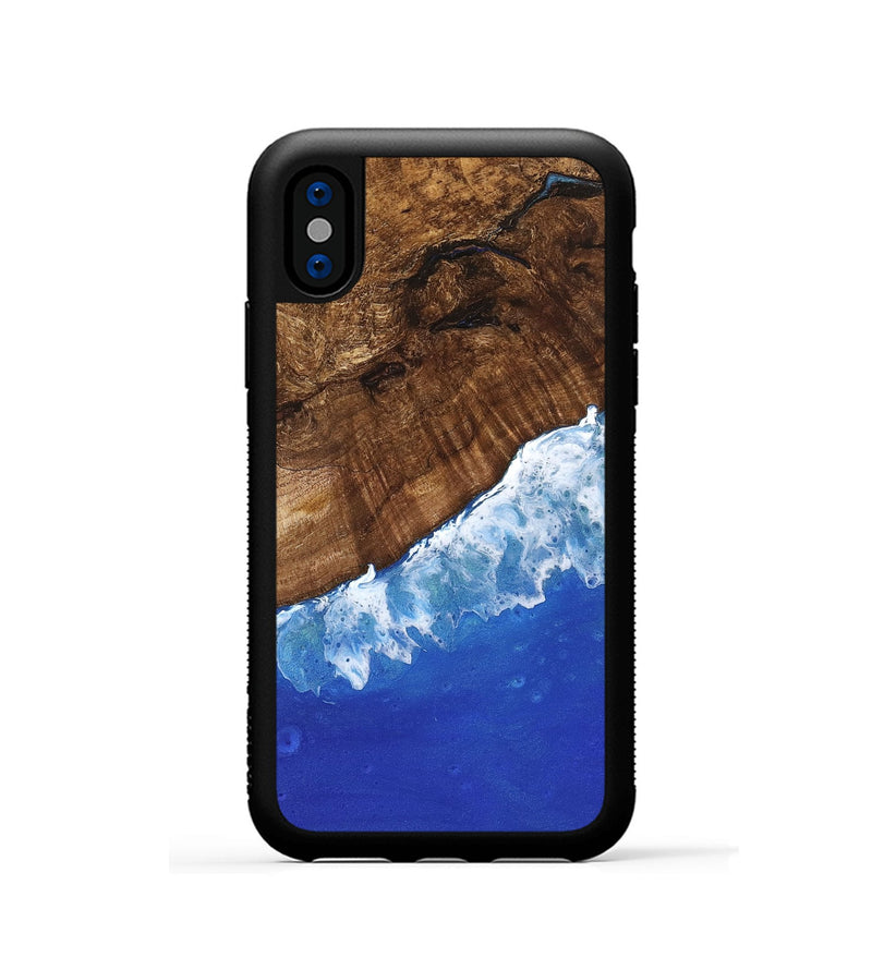 iPhone Xs Wood Phone Case - Donald (Coastal, 746709)