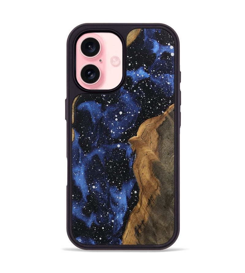 iPhone 16 Wood Phone Case - Stefan (Cosmos, 746711)