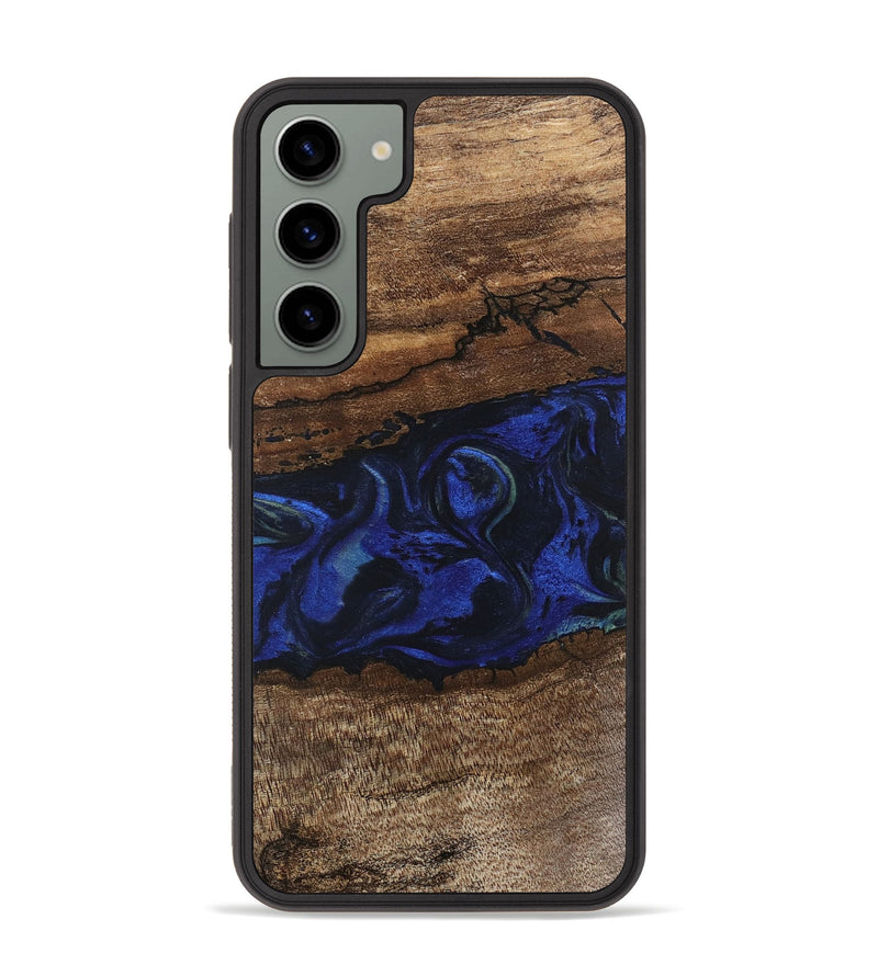 Galaxy S23 Plus Wood Phone Case - Jemma (Blue, 746725)