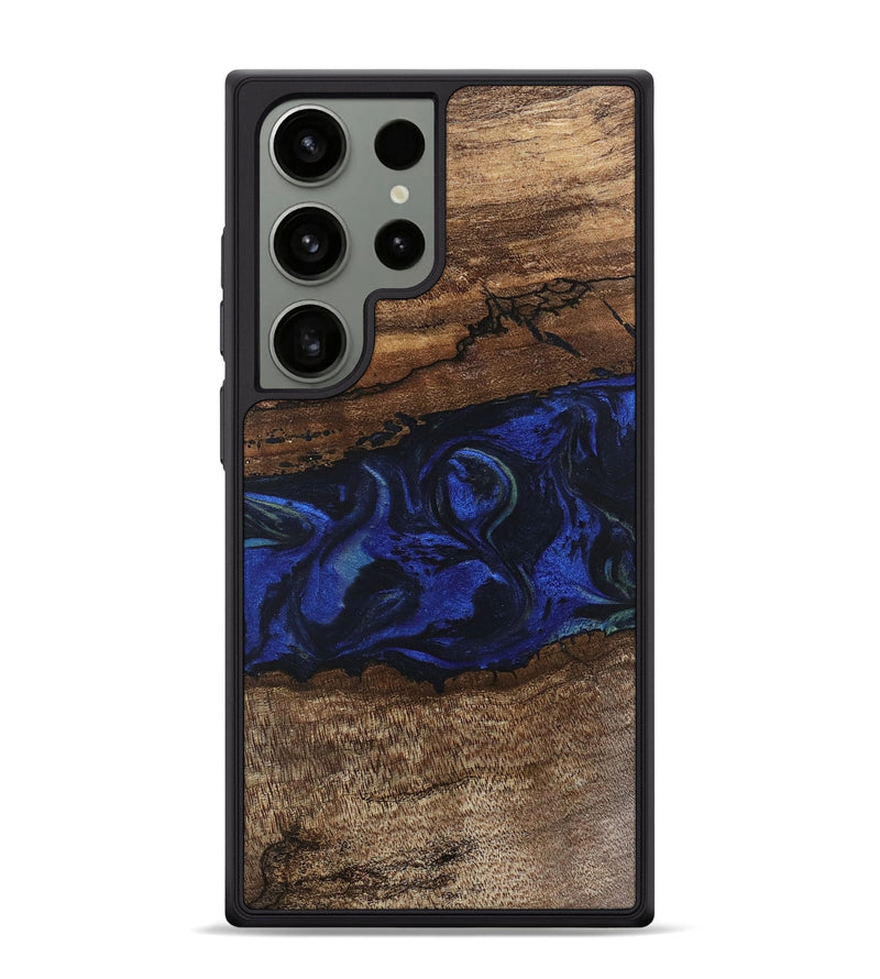 Galaxy S24 Ultra Wood Phone Case - Jemma (Blue, 746725)