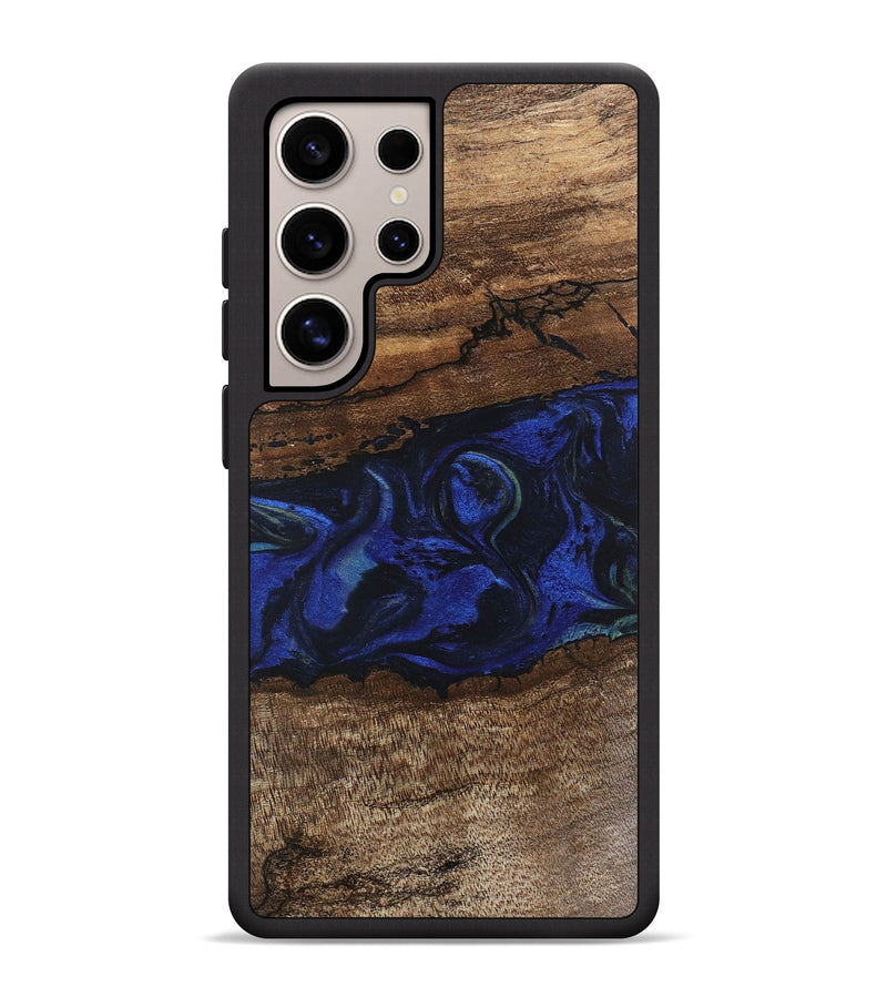 Galaxy S25 Ultra Wood Phone Case - Jemma (Blue, 746725)