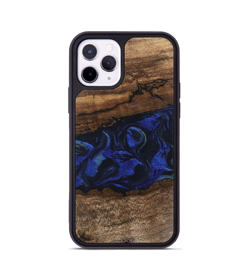 iPhone 11 Pro Wood Phone Case - Jemma (Blue, 746725)