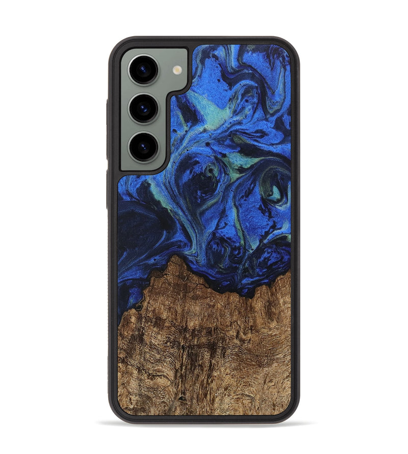 Galaxy S23 Plus Wood Phone Case - Carlee (Blue, 746726)