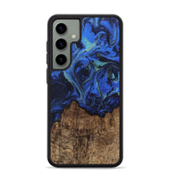 Galaxy S24 Plus Wood Phone Case - Carlee (Blue, 746726)