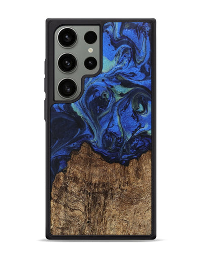 Galaxy S24 Ultra Wood Phone Case - Carlee (Blue, 746726)