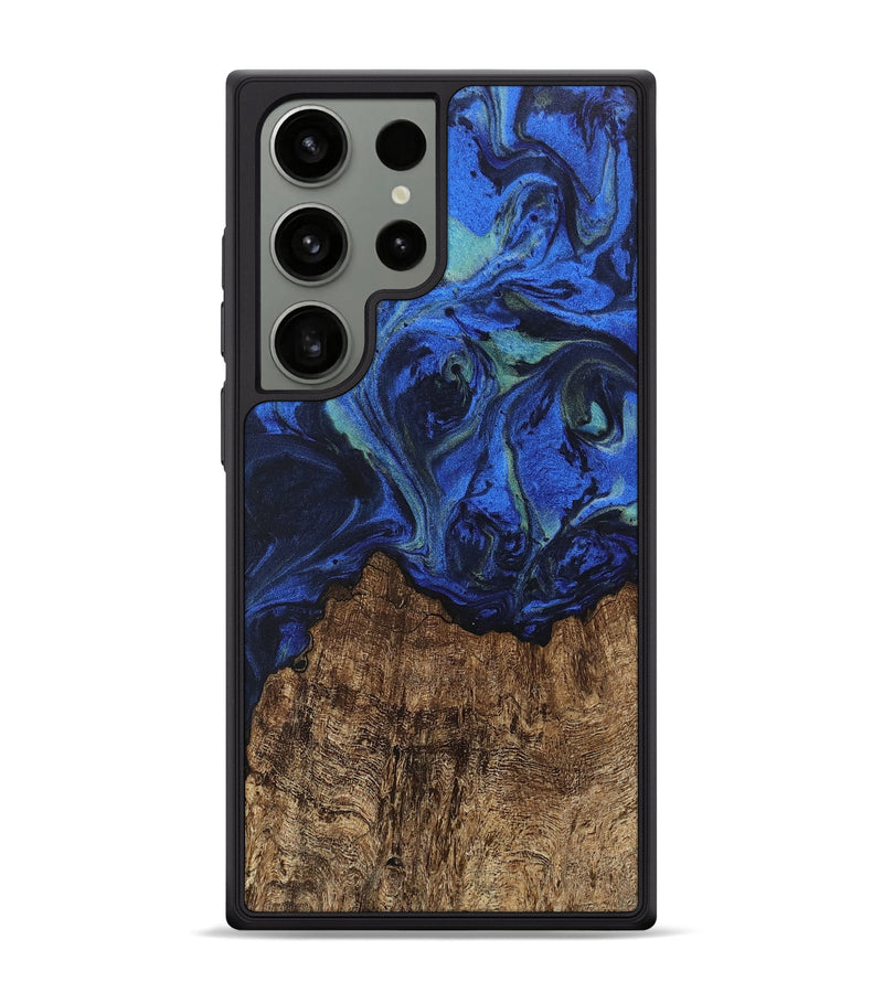 Galaxy S24 Ultra Wood Phone Case - Carlee (Blue, 746726)