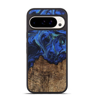 Pixel 9 Wood Phone Case - Carlee (Blue, 746726)