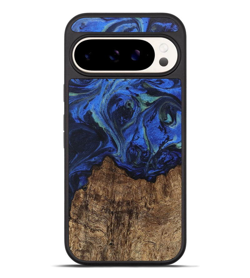 Pixel 9 Pro XL Wood Phone Case - Carlee (Blue, 746726)