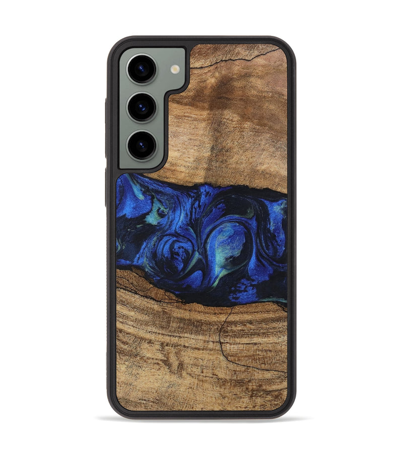 Galaxy S23 Plus Wood Phone Case - Tawanda (Blue, 746730)