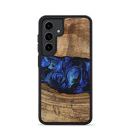 Galaxy S24 Wood Phone Case - Tawanda (Blue, 746730)