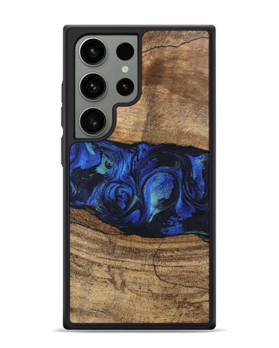 Galaxy S24 Ultra Wood Phone Case - Tawanda (Blue, 746730)