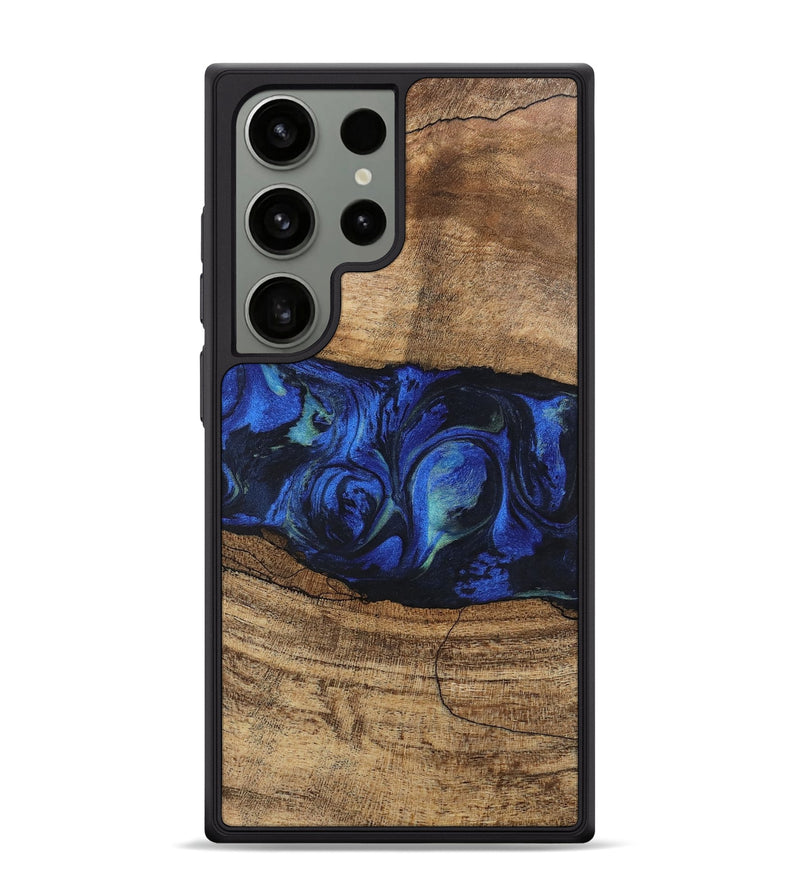 Galaxy S24 Ultra Wood Phone Case - Tawanda (Blue, 746730)