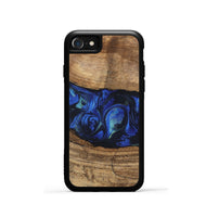 iPhone SE Wood Phone Case - Tawanda (Blue, 746730)