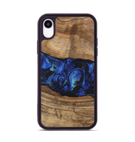 iPhone Xr Wood Phone Case - Tawanda (Blue, 746730)