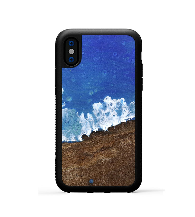 iPhone Xs Wood Phone Case - Lakesha (Coastal, 746732)