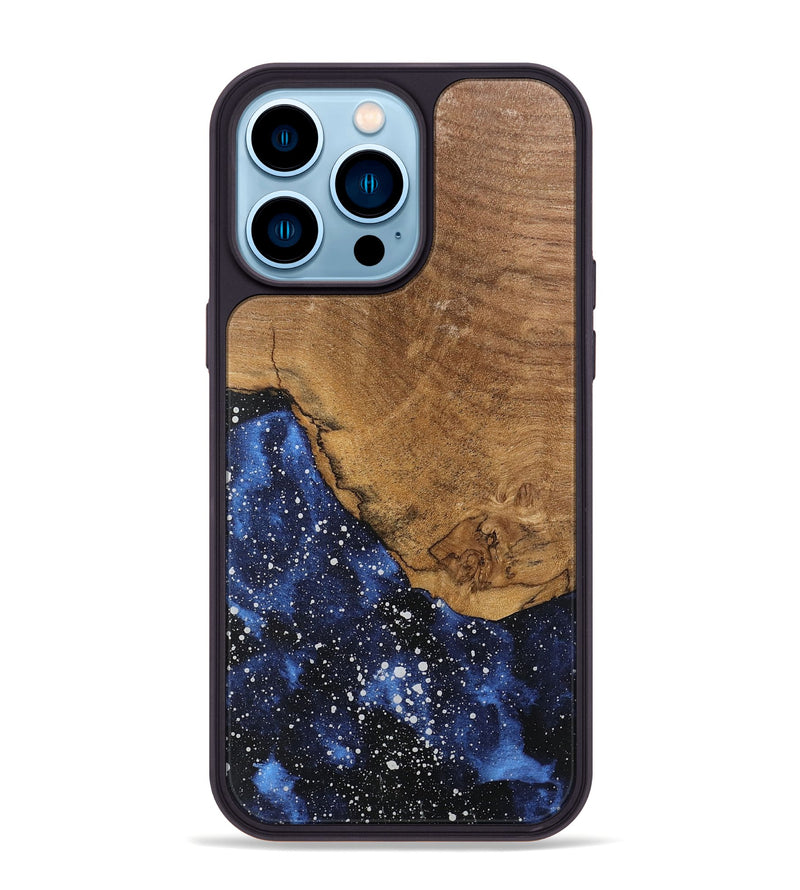 iPhone 14 Pro Max Wood Phone Case - Kalani (Cosmos, 746734)