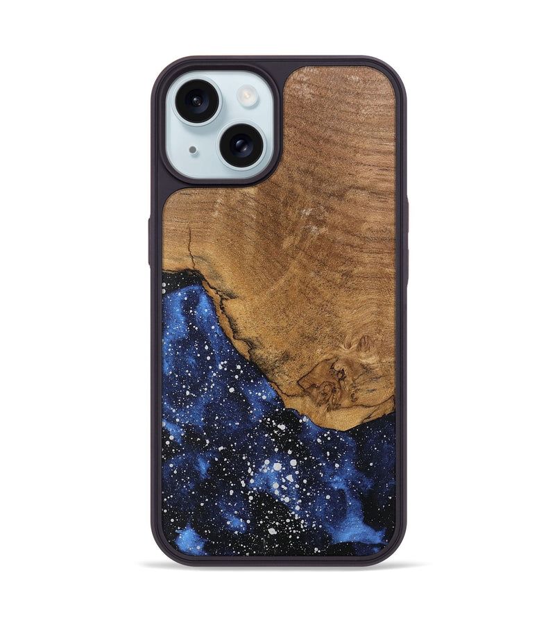 iPhone 15 Wood Phone Case - Kalani (Cosmos, 746734)