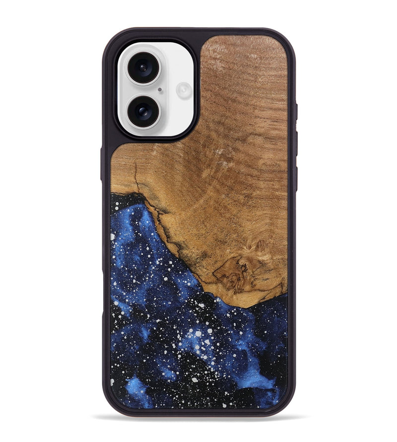 iPhone 16 Plus Wood Phone Case - Kalani (Cosmos, 746734)