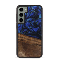 Galaxy S23 Plus Wood Phone Case - Aimee (Blue, 746737)