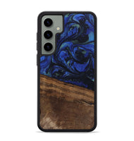 Galaxy S24 Plus Wood Phone Case - Aimee (Blue, 746737)