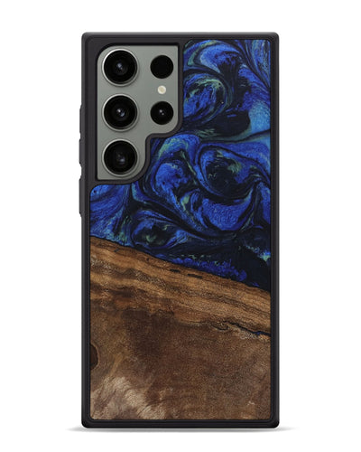 Galaxy S24 Ultra Wood Phone Case - Aimee (Blue, 746737)