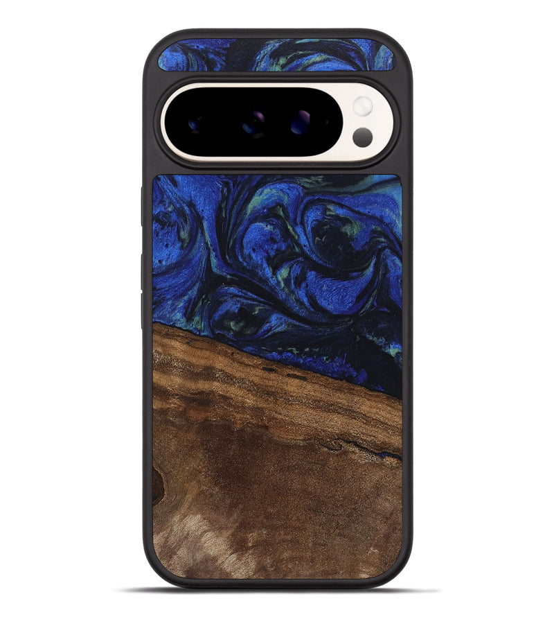 Pixel 9 Pro XL Wood Phone Case - Aimee (Blue, 746737)