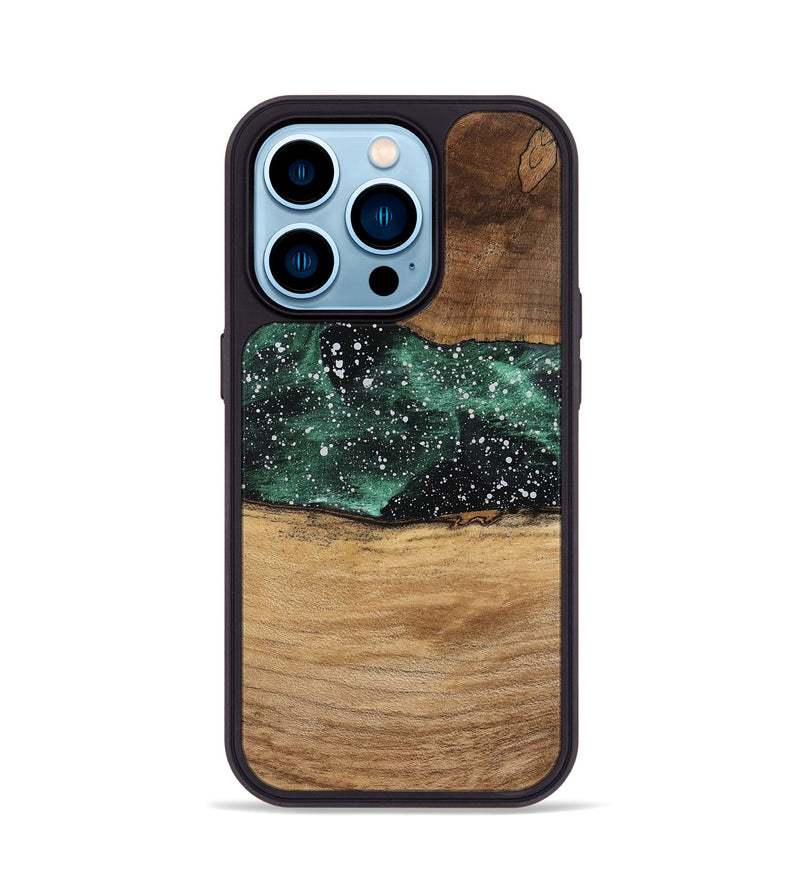 iPhone 14 Pro Wood Phone Case - Vinnie (Cosmos, 746740)