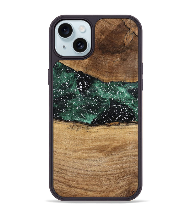 iPhone 15 Plus Wood Phone Case - Vinnie (Cosmos, 746740)