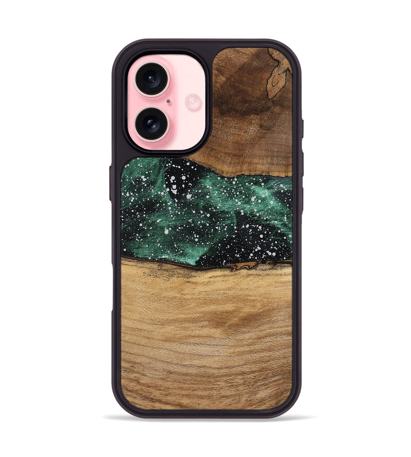 iPhone 16 Wood Phone Case - Vinnie (Cosmos, 746740)