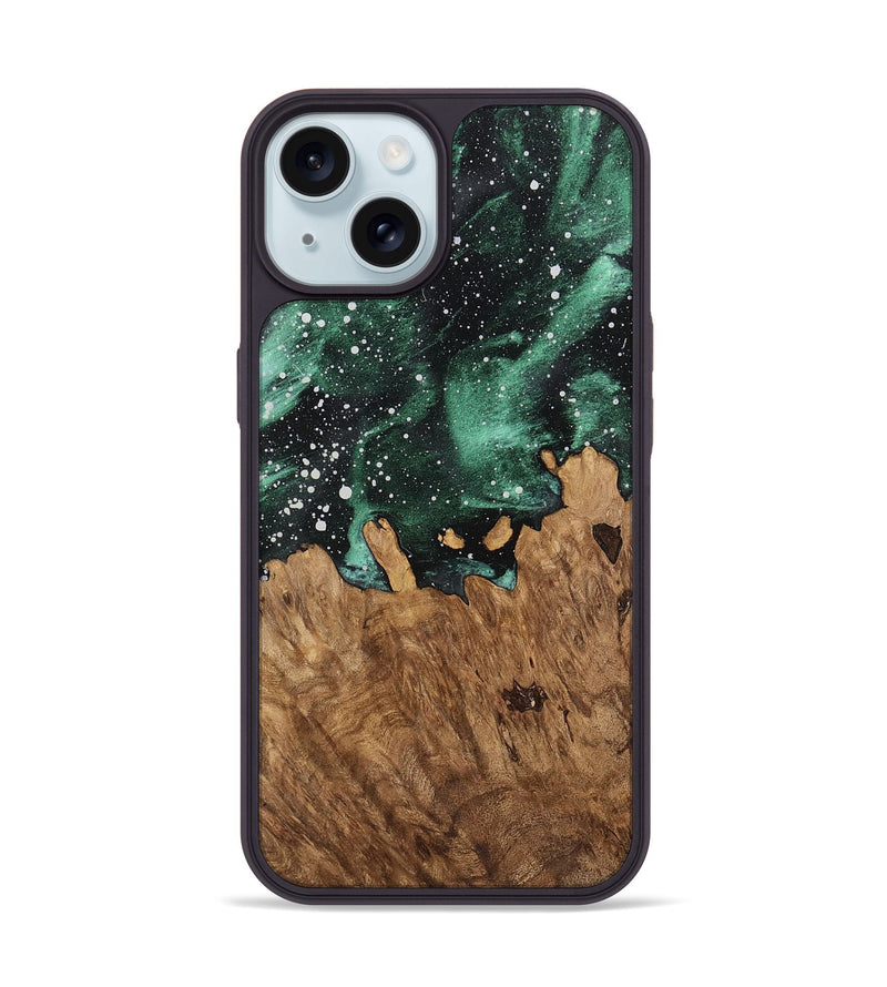 iPhone 15 Wood Phone Case - Katia (Cosmos, 746741)