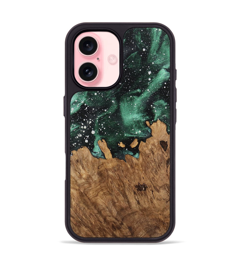 iPhone 16 Wood Phone Case - Katia (Cosmos, 746741)