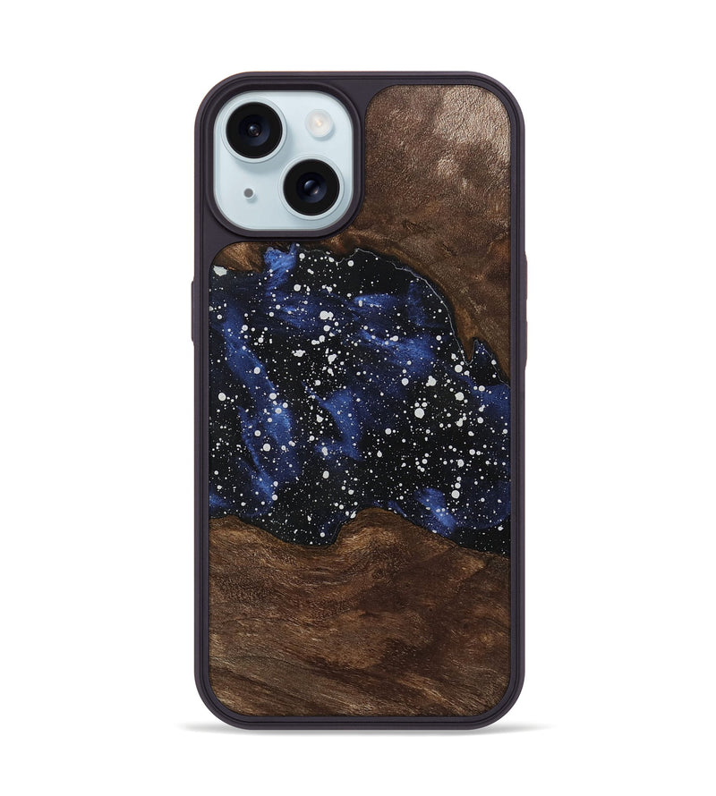 iPhone 15 Wood Phone Case - Brandie (Cosmos, 746744)