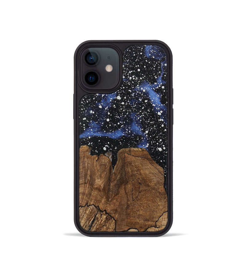 iPhone 12 mini Wood Phone Case - Mellie (Cosmos, 746745)