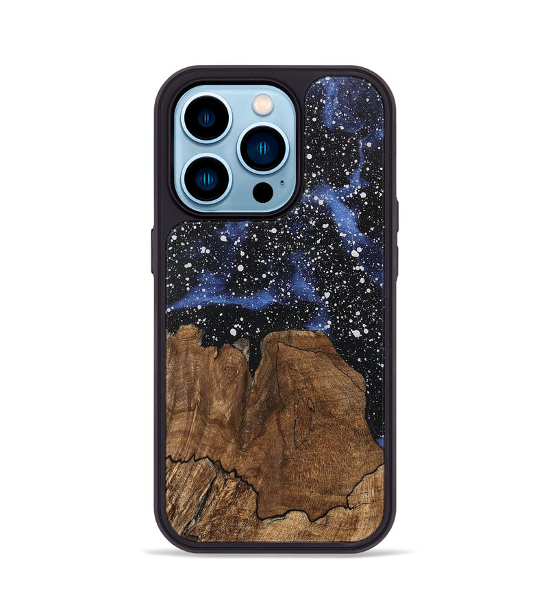 iPhone 14 Pro Wood Phone Case - Mellie (Cosmos, 746745)