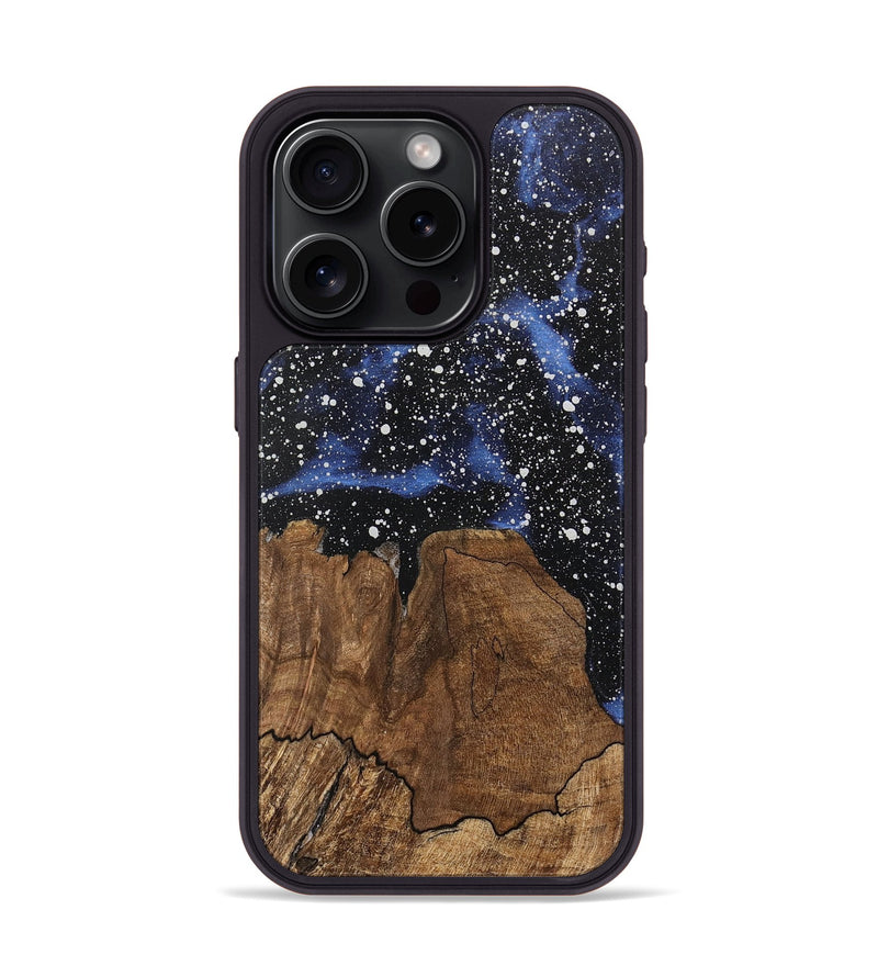 iPhone 15 Pro Wood Phone Case - Mellie (Cosmos, 746745)