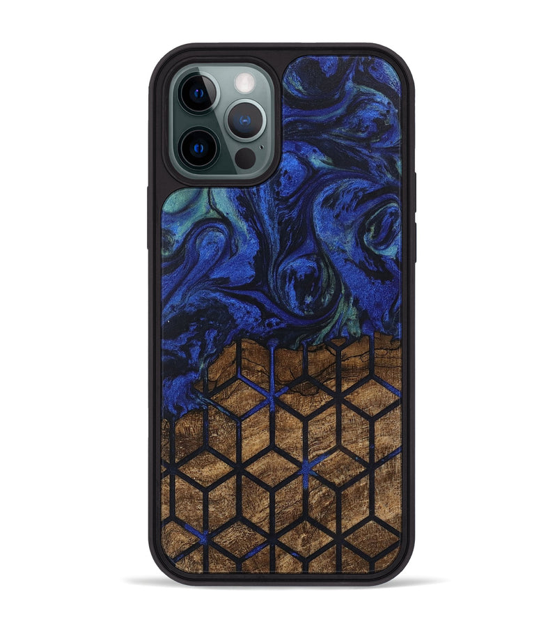 iPhone 12 Pro Max Wood Phone Case - Ana (Pattern, 746750)