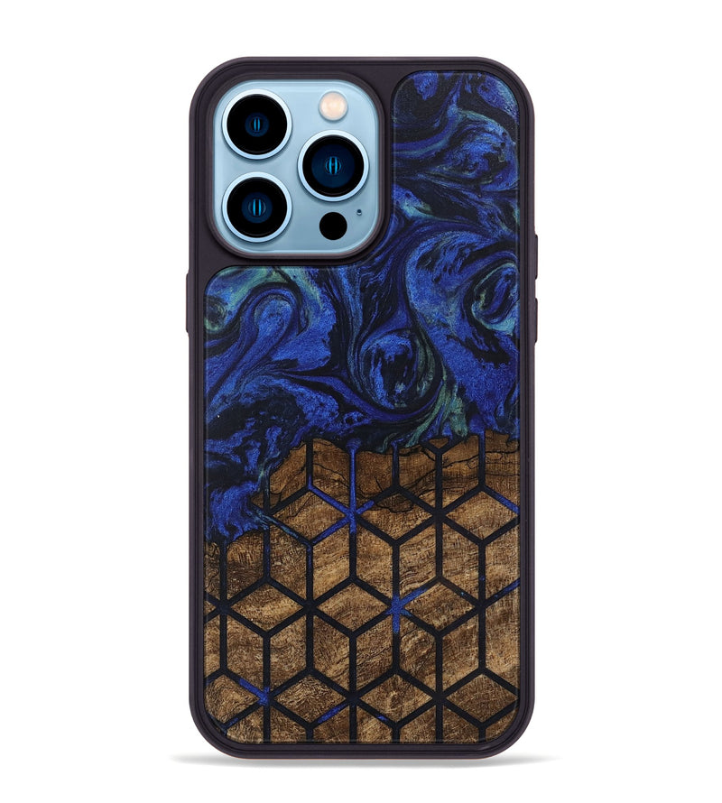 iPhone 14 Pro Max Wood Phone Case - Ana (Pattern, 746750)